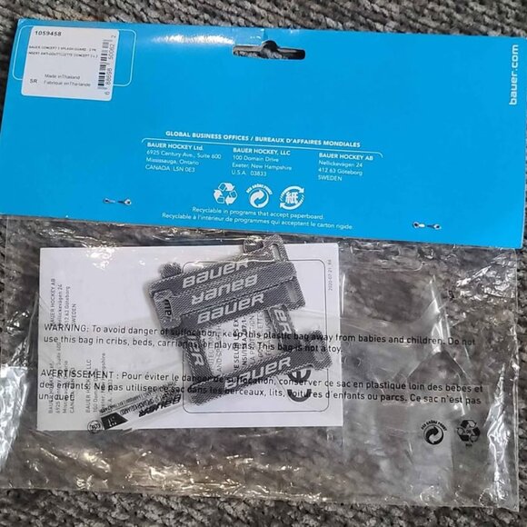 Bauer concept 3 Splash Guard clear - Picture 2 of 5